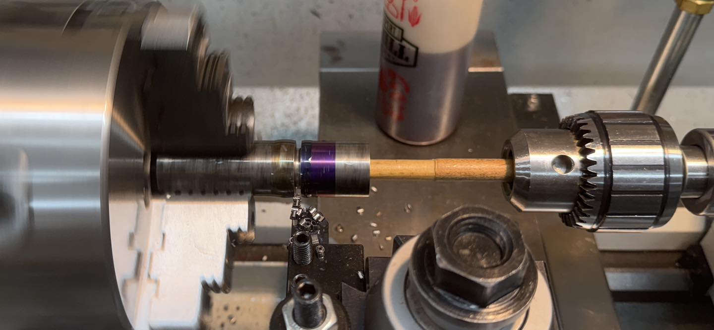 Step 1: Starting with a solid piece of high-quality 4140 bar stock