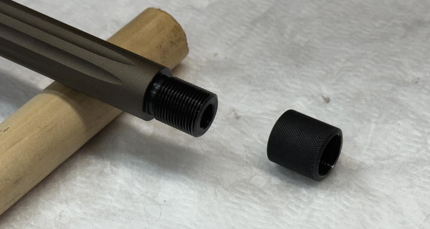 New threads and crown on Browning X-Bolt barrel