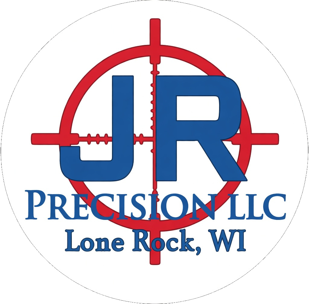 JR Precision Home JR Precision Logo