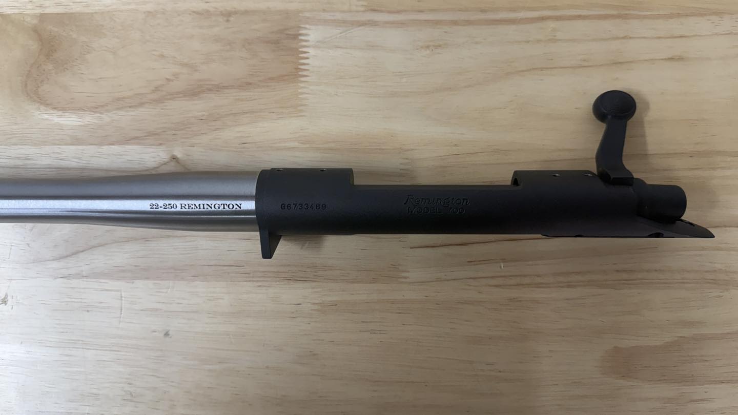 22-250 re-barrel